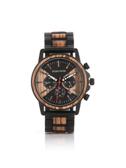 Men's Wood Finish Design Watch
