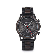 Men's Wood Finish Design Watch